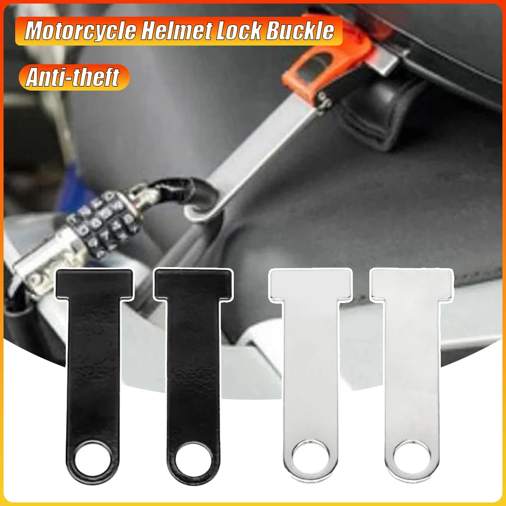 Quick Release Buckle Motorcycle Helmet - 1 paio di fibbie antifurto per