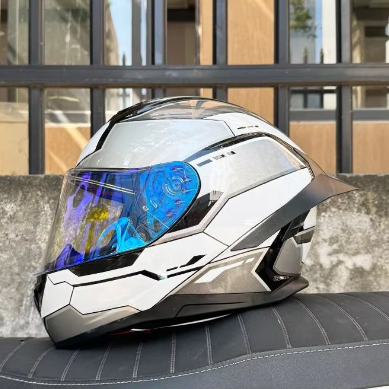 Casco Moto Bluetooth ORZ Quatt - Full Face Motorcycle Helmet With Bluetooth recensione e prezzo