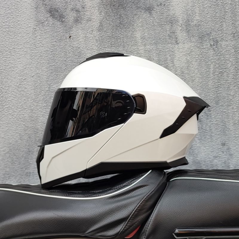 Casco da moto integrale unisex - Dual Visor Motorcycle Racing Helmet recensione e prezzo