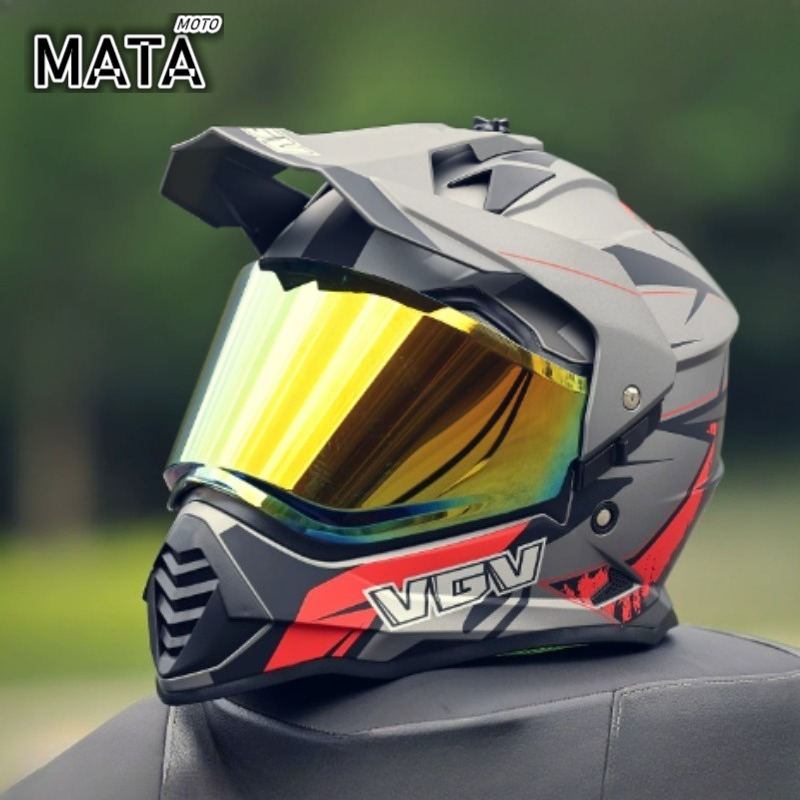 Casco da Motocross VGV con Cer - Full Face Motorcycle Helmet With Bluetooth recensione e prezzo