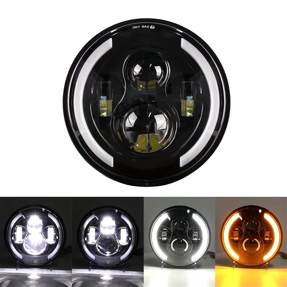 Faro LED 50W 7 pollici 17,78 c - Universal Motorcycle Led Headlight Projector recensione e prezzo